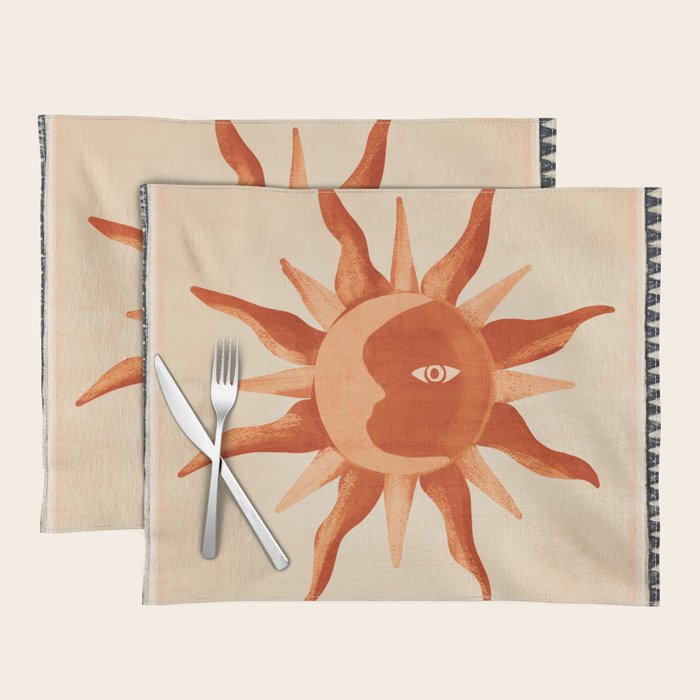 Bohemian Sun 5 Placemat Gallery Image 1