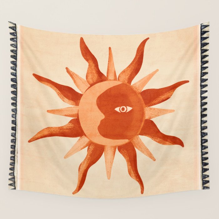 Bohemian Sun 5 Wall Tapestry Gallery Image 1