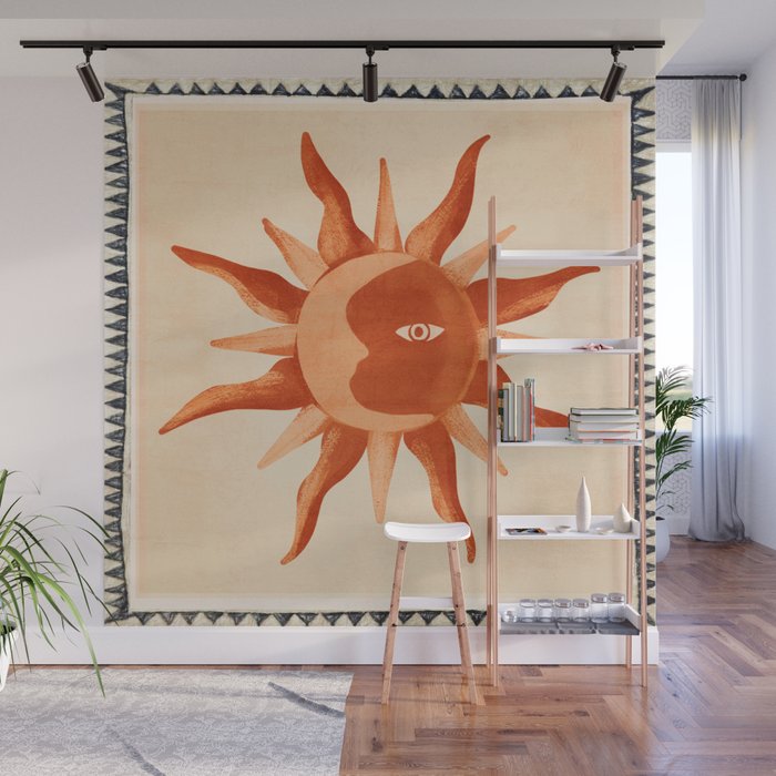 Bohemian Sun 5 Wall Mural Gallery Image 1