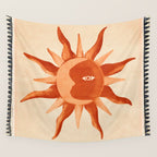 Bohemian Sun 5 Wall Tapestry Gallery Image 4