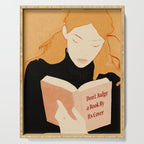 Donât Judge a Book By Its Cover 2 Serving Tray Gallery Image 1
