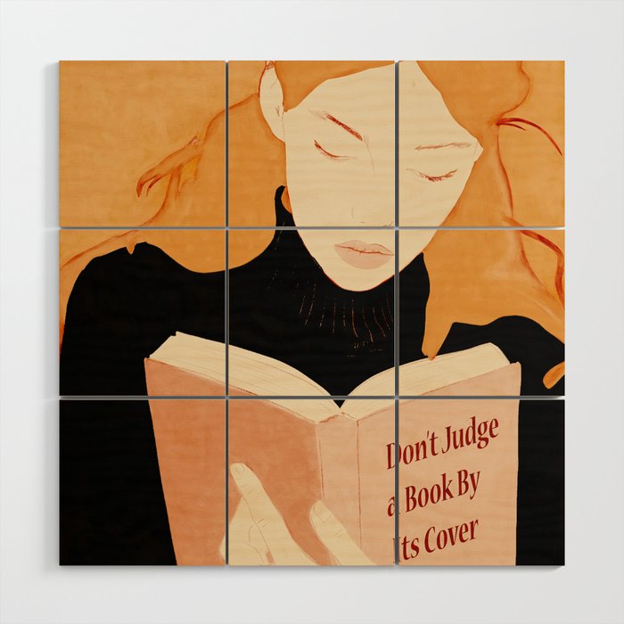 Donât Judge a Book By Its Cover 2 Wood Wall Art Gallery Image 1