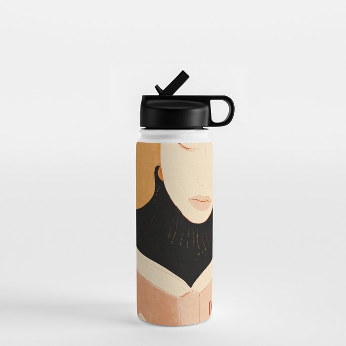 Donât Judge a Book By Its Cover 2 Water Bottle Gallery Image 1