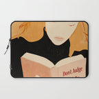 Donât Judge a Book By Its Cover 2 Laptop Sleeve Gallery Image 1