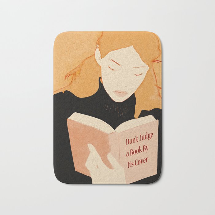 Donât Judge a Book By Its Cover 2 Bath Mat Gallery Image 1