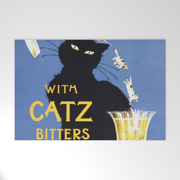 Catz Bitters Vintage Beverage Wall Art Welcome Mat Gallery Image 1