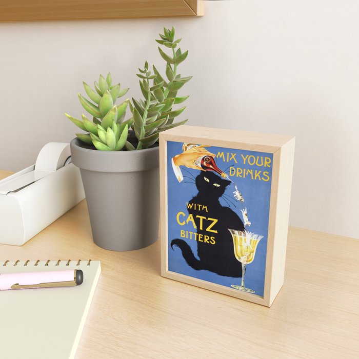 Catz Bitters Vintage Beverage Wall Art Mini Art Print Gallery Image 2