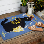 Catz Bitters Vintage Beverage Wall Art Outdoor Rug Gallery Image 2