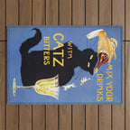Catz Bitters Vintage Beverage Wall Art Outdoor Rug Gallery Image 1