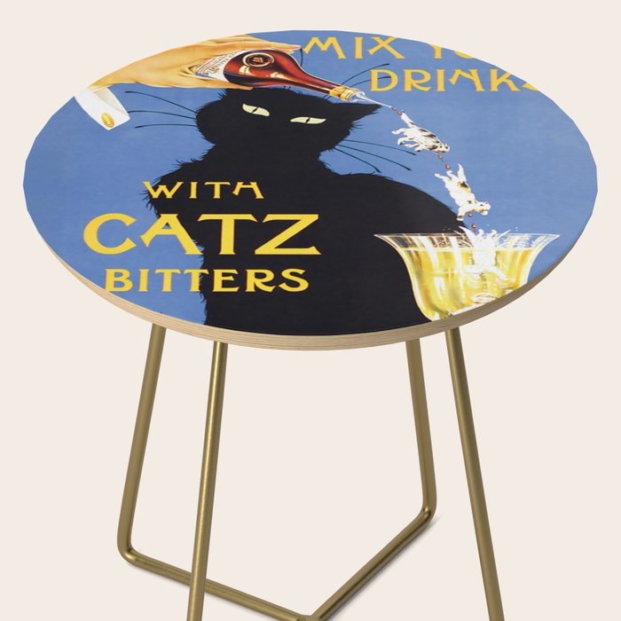 Catz Bitters Vintage Beverage Wall Art Side Table Gallery Image 2