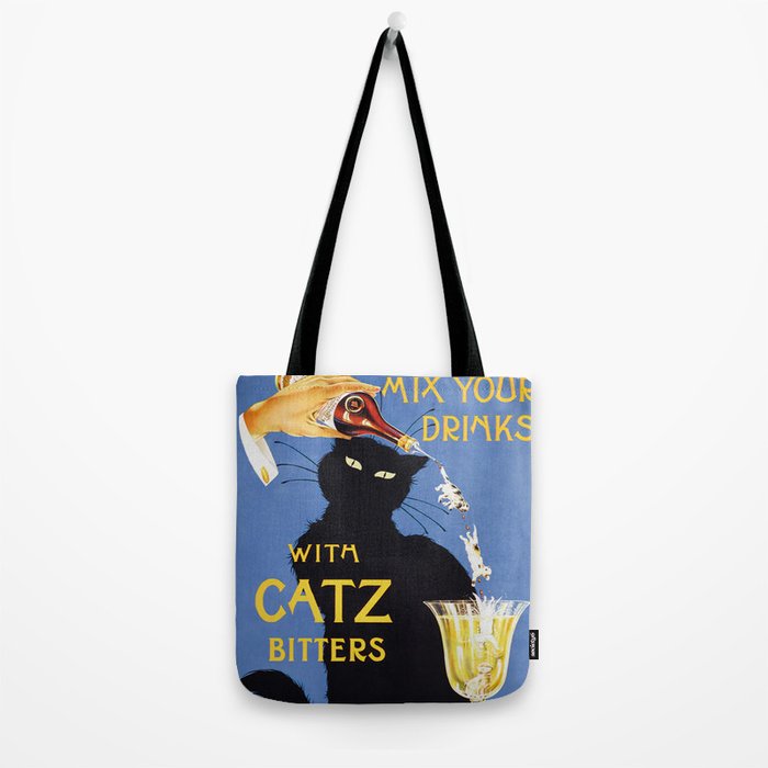Catz Bitters Vintage Beverage Wall Art Tote Bag Gallery Image 2