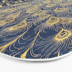 Pride and Prejudice by Jane Austen Vintage Peacock Book Cover Bath Mat Gallery Image 3