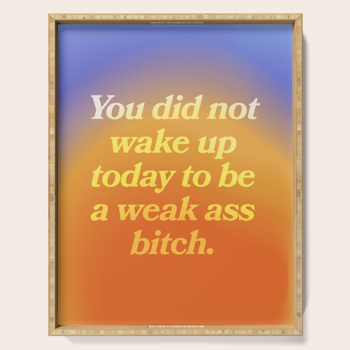 Good Morning Serving Tray Gallery Image 1