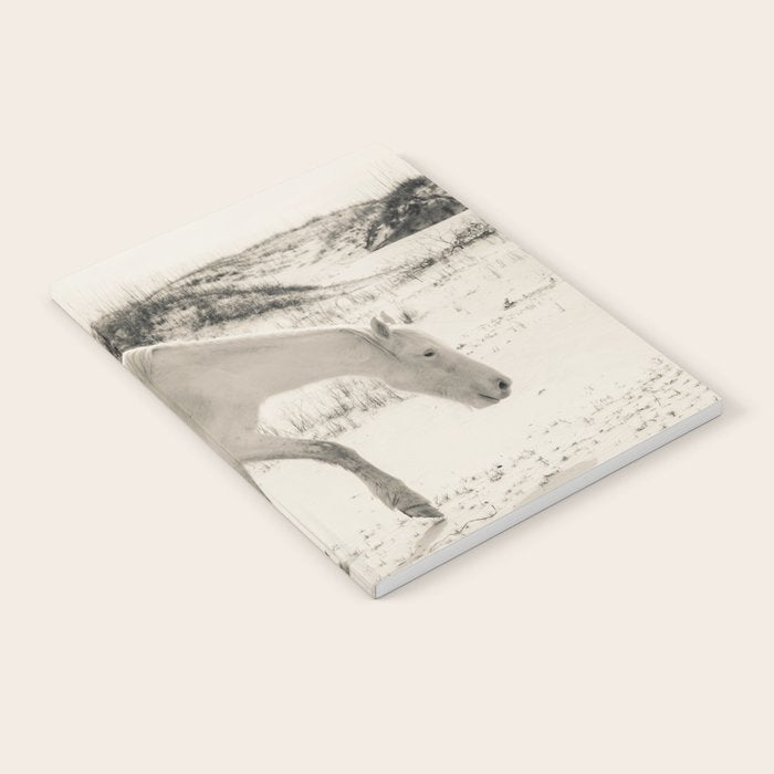 Wild Horses 3 - Black and White Notebook Gallery Image 2