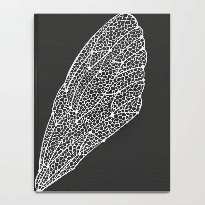 White Cicada Wings Notebook Gallery Image 4