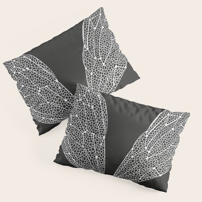 White Cicada Wings Pillow Sham Gallery Image 3