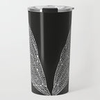 White Cicada Wings Travel Mug Gallery Image 1