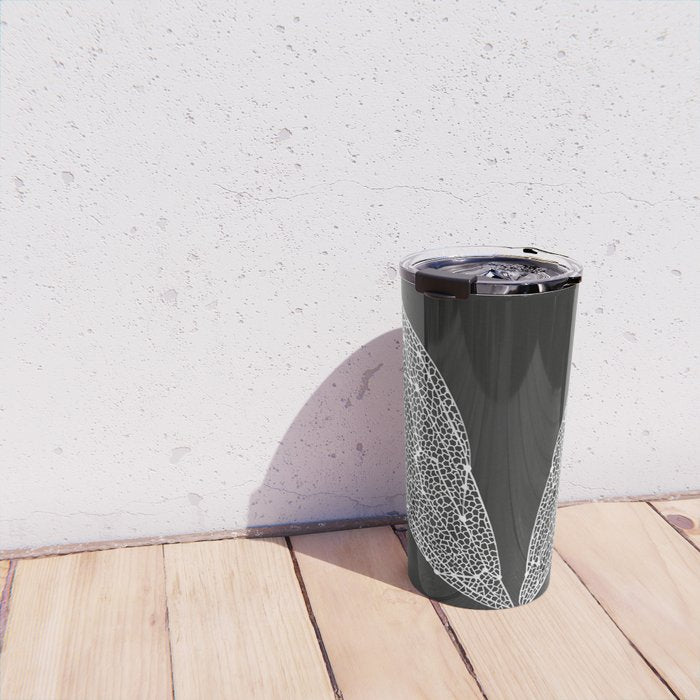 White Cicada Wings Travel Mug Gallery Image 4