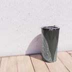 White Cicada Wings Travel Mug Gallery Image 4