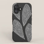 White Cicada Wings iPhone Case Gallery Image 1