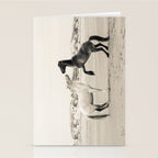 Wild Horses 4 - Black and White Stationery Card Gallery Image 2