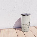 Wild Horses 4 - Black and White Travel Mug Gallery Image 4
