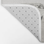Wild Horses 5 - Black and White Bath Mat Gallery Image 2