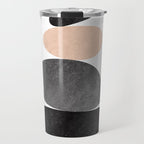 Peaceful, Zen, Balance, Geometric Art Travel Mug Gallery Image 1