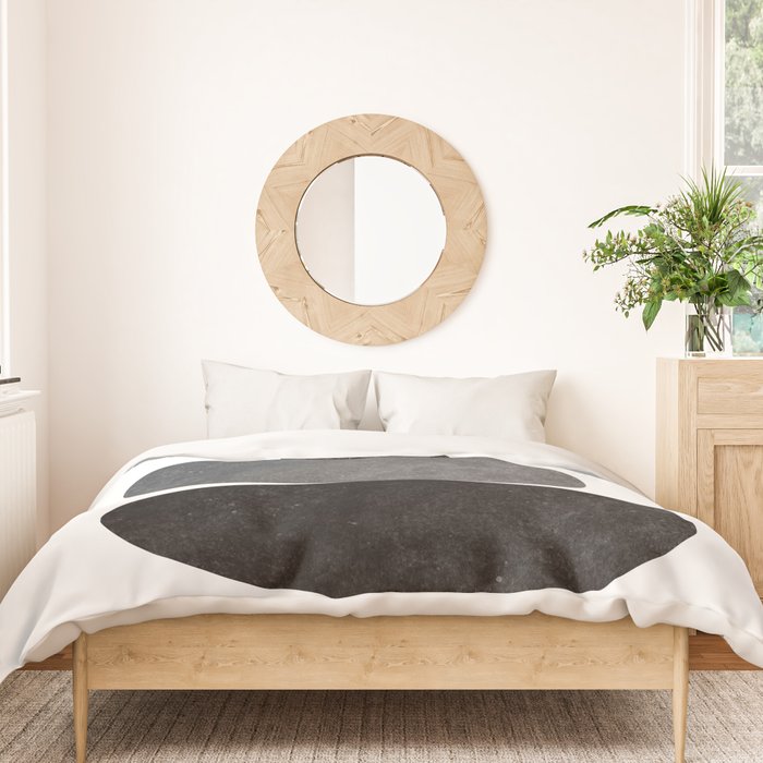 Peaceful, Zen, Balance, Geometric Art Duvet Cover Gallery Image 3