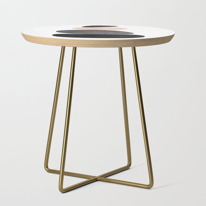 Peaceful, Zen, Balance, Geometric Art Side Table Gallery Image 1