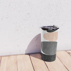 Peaceful, Zen, Balance, Geometric Art Travel Mug Gallery Image 4