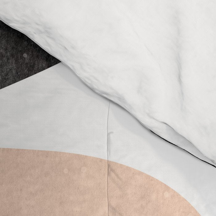 Peaceful, Zen, Balance, Geometric Art Comforter Gallery Image 4