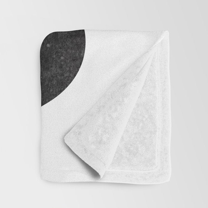 Peaceful, Zen, Balance, Geometric Art Throw Blanket Gallery Image 3