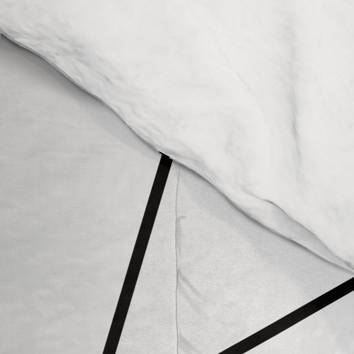 White Stone / Black Lines Comforter Gallery Image 4