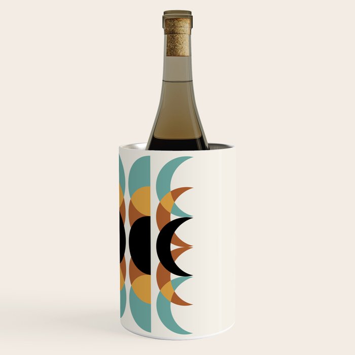 Moon Phases Abstract V Wine Chiller Gallery Image 3