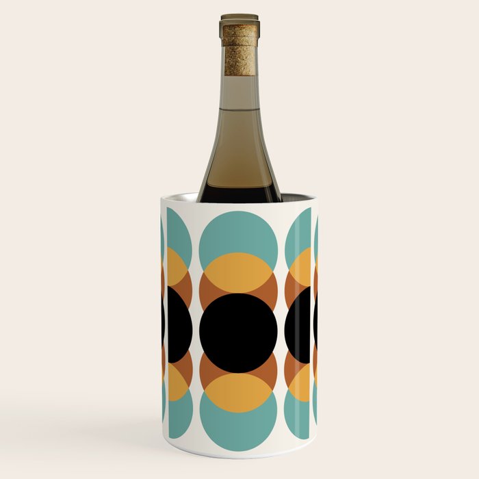 Moon Phases Abstract V Wine Chiller Gallery Image 1