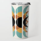Moon Phases Abstract V Travel Mug Gallery Image 2