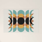 Moon Phases Abstract V Welcome Mat Gallery Image 1