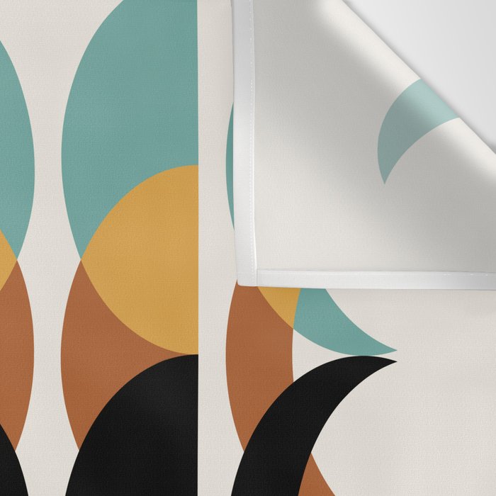 Moon Phases Abstract V Wall Tapestry Gallery Image 3