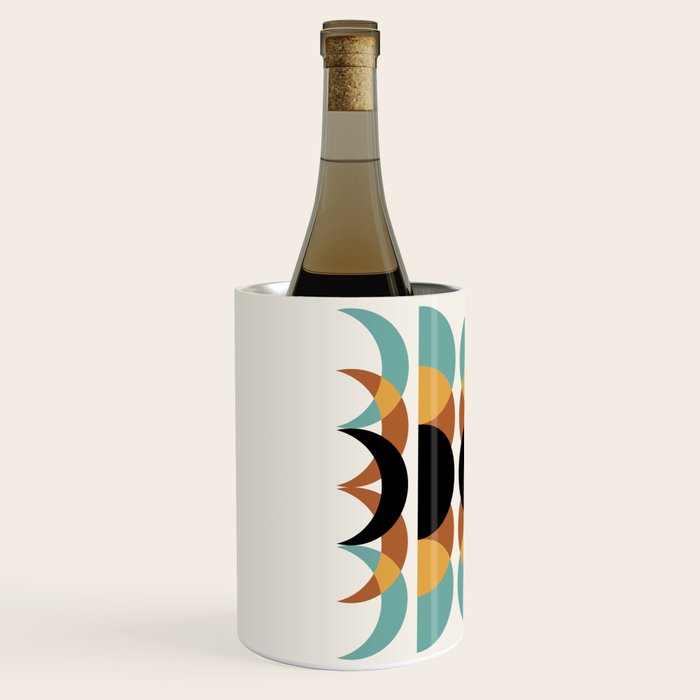 Moon Phases Abstract V Wine Chiller Gallery Image 2