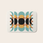 Moon Phases Abstract V Bath Mat Gallery Image 1