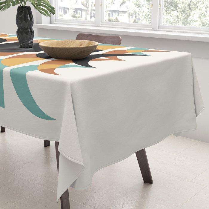 Moon Phases Abstract V Tablecloth Gallery Image 3