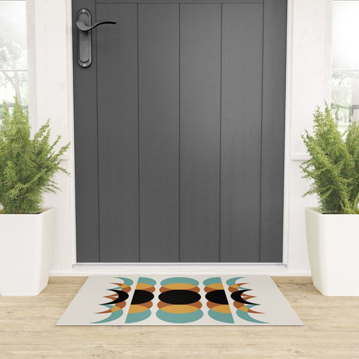 Moon Phases Abstract V Welcome Mat Gallery Image 3