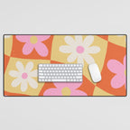 Floral thirteen Desk Mat Gallery Image 1