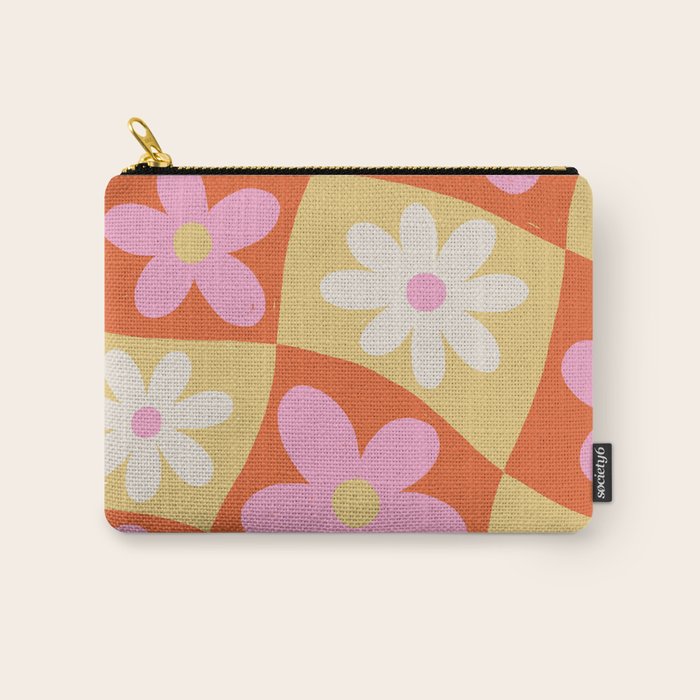 Floral thirteen Carry All Pouch Gallery Image 1