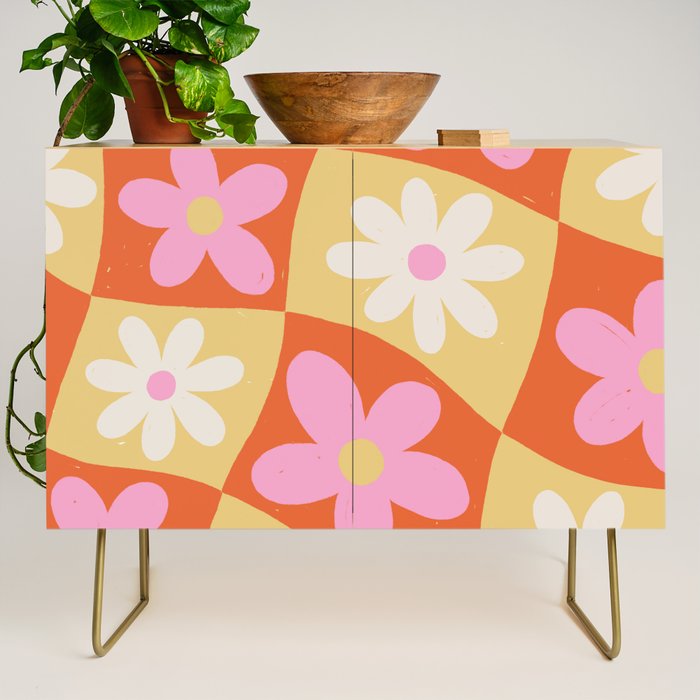 Floral thirteen Credenza Gallery Image 1
