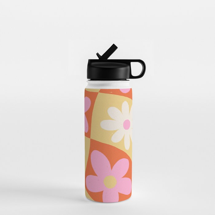 Floral thirteen Water Bottle Gallery Image 1