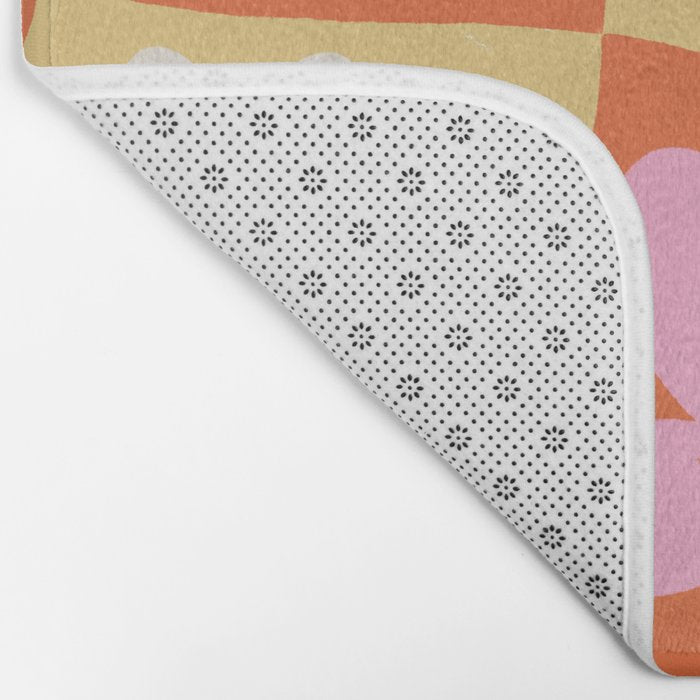 Floral thirteen Bath Mat Gallery Image 2