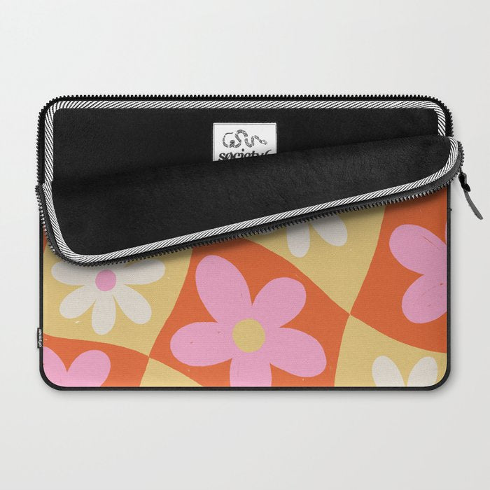 Floral thirteen Laptop Sleeve Gallery Image 2