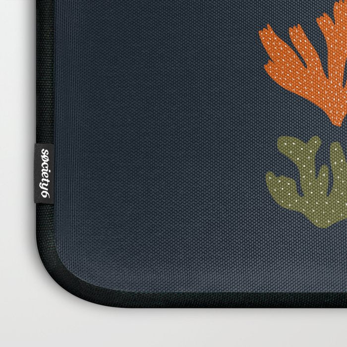Hipster Mermaid Merman With Tattoos Poseidon King Of The Sea Midcentury Modern Cool Magical Mystical Abstract Art Bohemian Boho Style Trendy  Laptop Sleeve Gallery Image 3